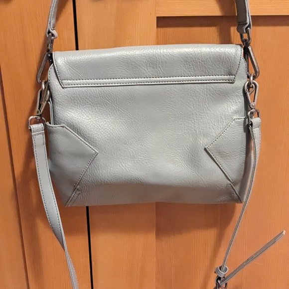 Matt & Nat Purse, Light Blue, Removable Shoulder Strap - Picture 2 of 3